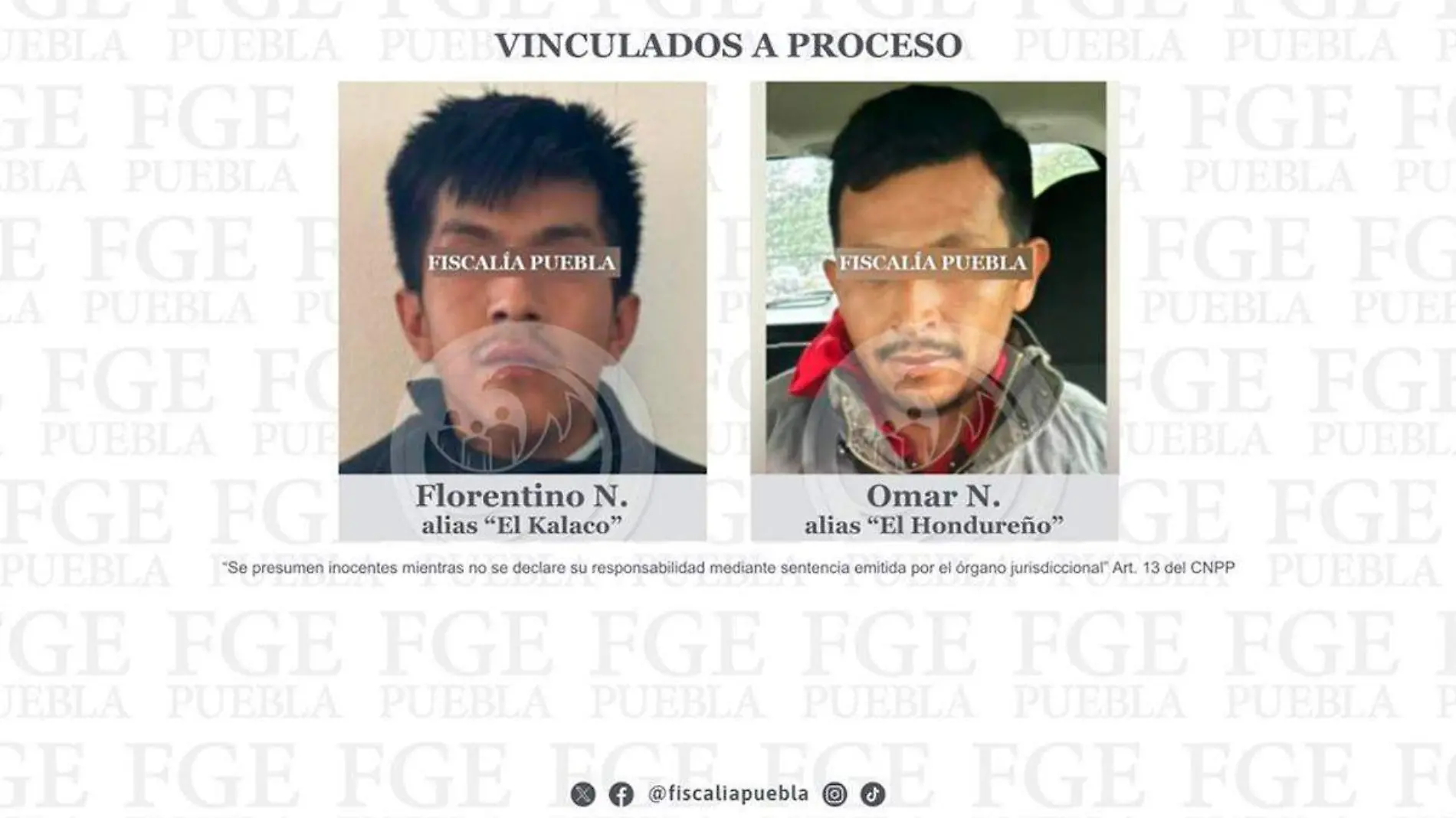 vinculados a proceso por homicidio en Tlaola